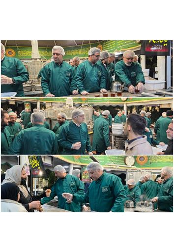 خدمت رسانی مشترک پتروشیمی فارابی و پتروشیمی بوعلی سینا به زوار ام...